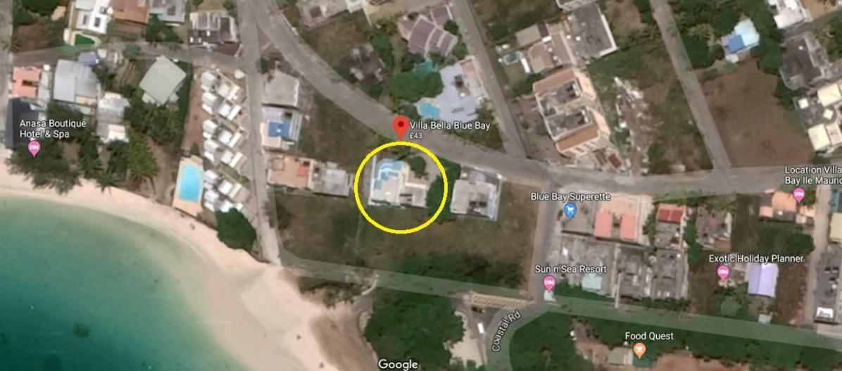בלו ביי Villa Bella Charming Beachfront Guesthouse מראה חיצוני תמונה